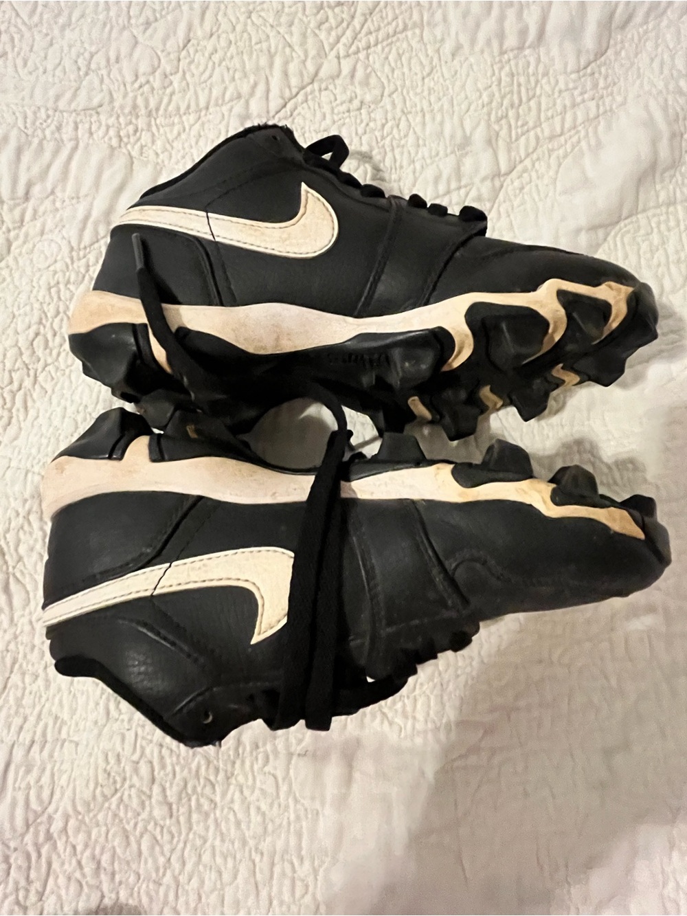 Nike Jordan Air Jordan Unisex Youth Baseball Cleats Black/White US 3.5Y